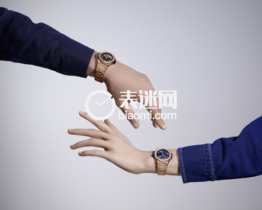 BIG BANG INTEGRATED一体式“TIME ONLY”王金&王金蓝色腕表_佩戴图.jpg