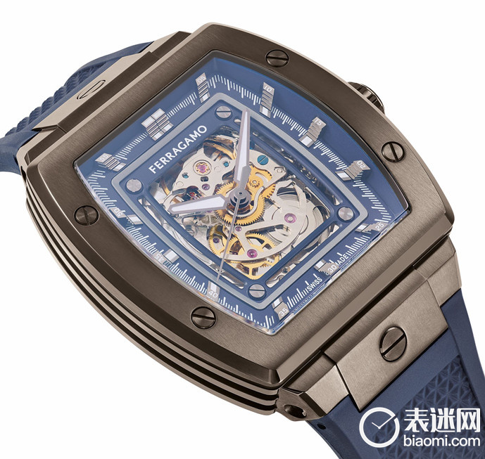 Ferragamo F-80 Tonneau Skeleton镂空腕表 图2.jpg Ferragamo F-80 Tonneau Skeleton镂空腕表 图2.jpg