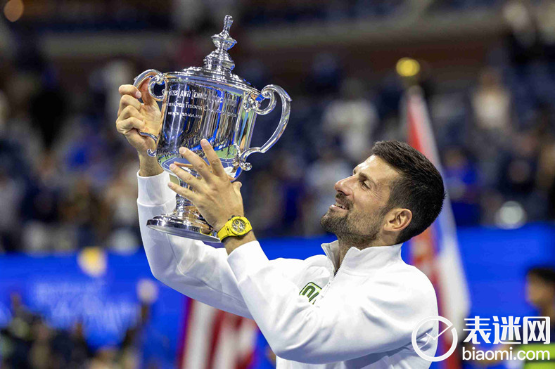 HUBLOT宇舶表品牌大使诺瓦克·德约科维奇(Novak Djokovic)佩戴BIG BANG UNICO黄色魔力腕表(2).jpg