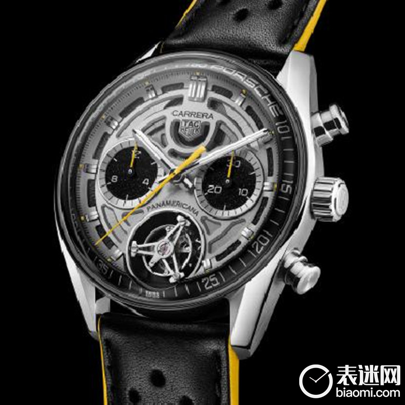 7.TAG HEUER泰格豪雅发布全新卡莱拉系列保时捷Panamericana陀飞轮计时码表 一枚时计融汇三大传奇：泰格豪雅、保时捷与卡莱拉泛美公路赛.jpg
