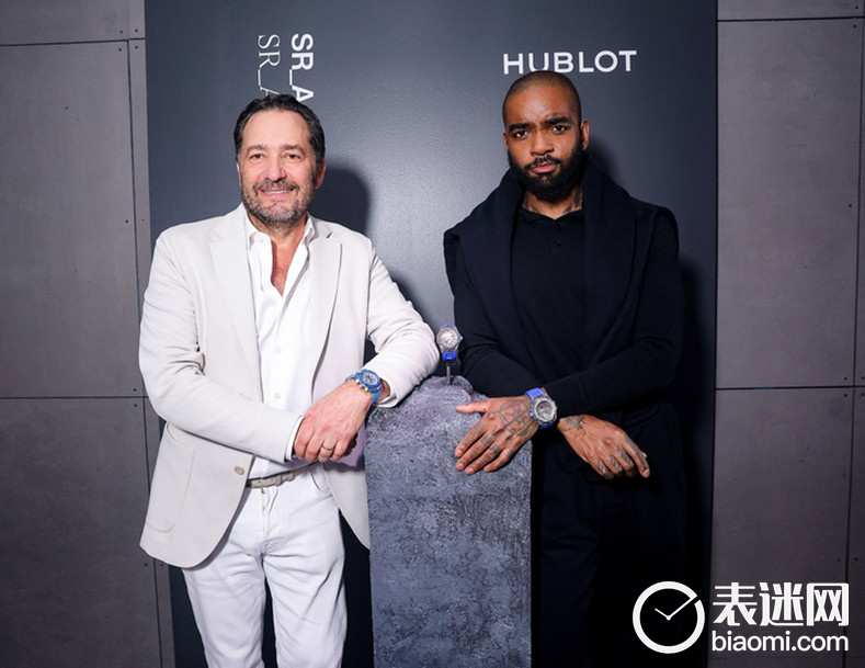 HUBLOT宇舶表首席执行官Julien Tornare先生与HUBLOT宇舶表品牌大使、艺术家兼设计师塞缪尔•罗斯(Samuel Ross)合照.jpg HUBLOT宇舶表首席执行官Julien Tornare先生与HUBLOT宇舶表品牌大使、艺术家兼设计师塞缪尔•罗斯(Samuel Ross)合照.jpg