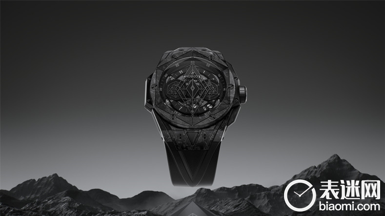 HUBLOT宇舶表BIG BANG UNICO SANG BLEU II 刺青黑色碳纤维腕表.jpg