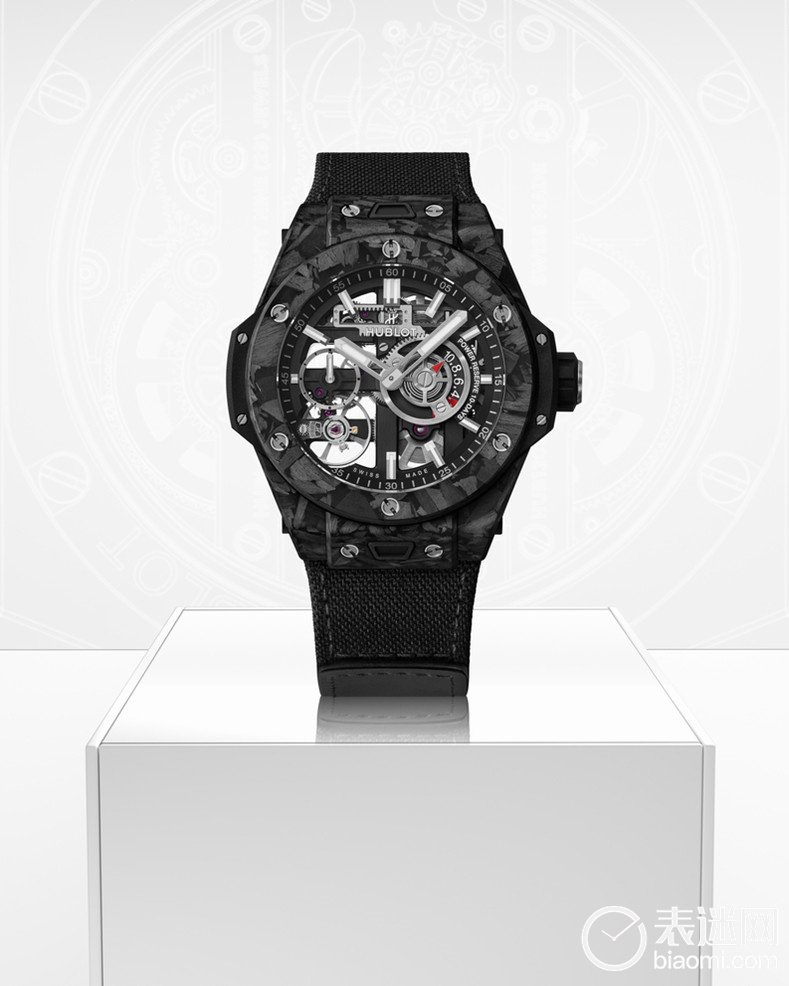 HUBLOT宇舶表BIG BANG MECA-10 十日动力储存黑色碳纤维腕表（42毫米）.jpg