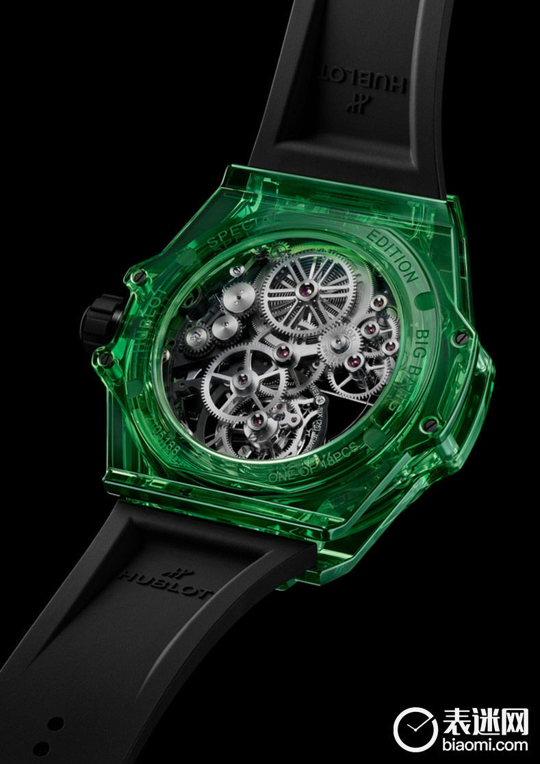 HUBLOT宇舶表BIG BANG自动上链陀飞轮绿色SAXEM腕表_细节图.jpg