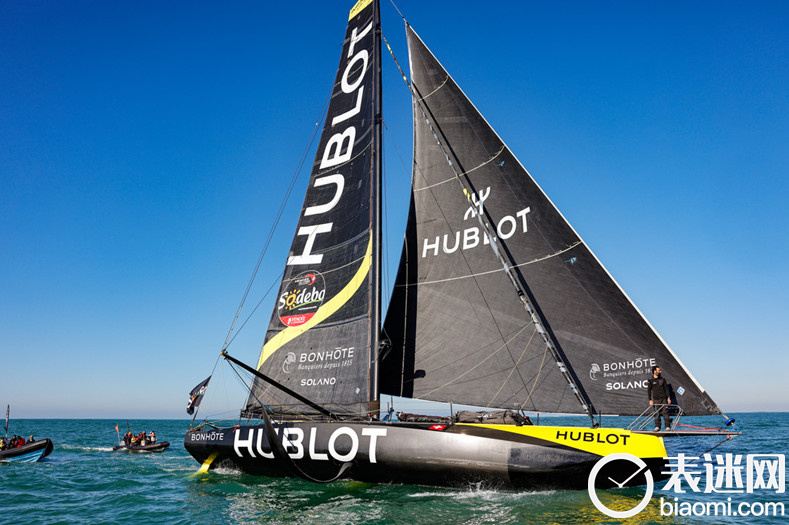 HUBLOT 宇舶表品牌大使艾伦•罗拉（Alan Roura）驾驶“宇舶表”号 IMOCA 级帆船(3).jpg