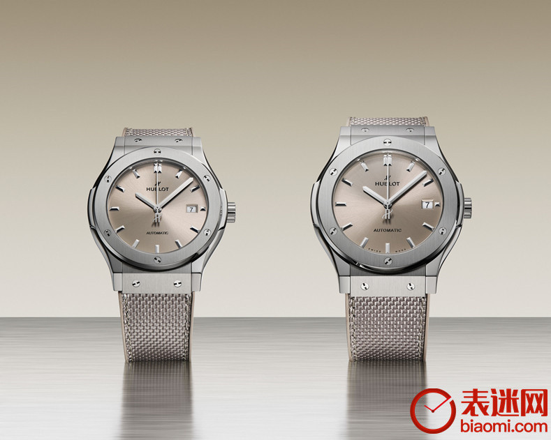 HUBLOT宇舶表经典融合ESSENTIAL灰褐腕表.jpg