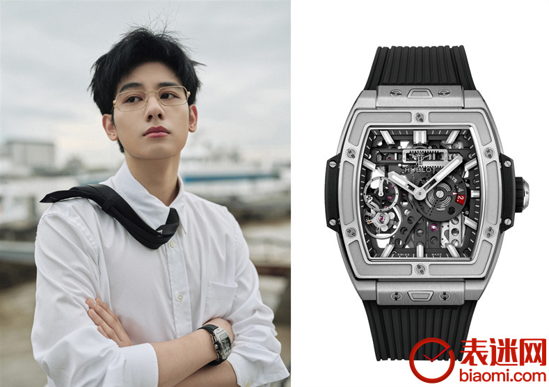 演员胡先煦佩戴HUBLOT宇舶表BIG+BANG灵魂钛金密镶腕表出席2025导演大会年度+并获得年度推荐男演员奖+(2)_副本.jpg