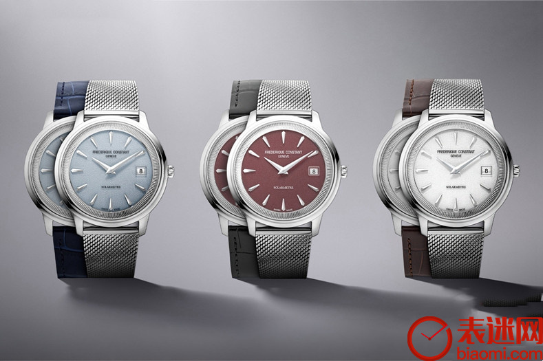 康斯登推出三款Classics Moneta Solarmetre腕表