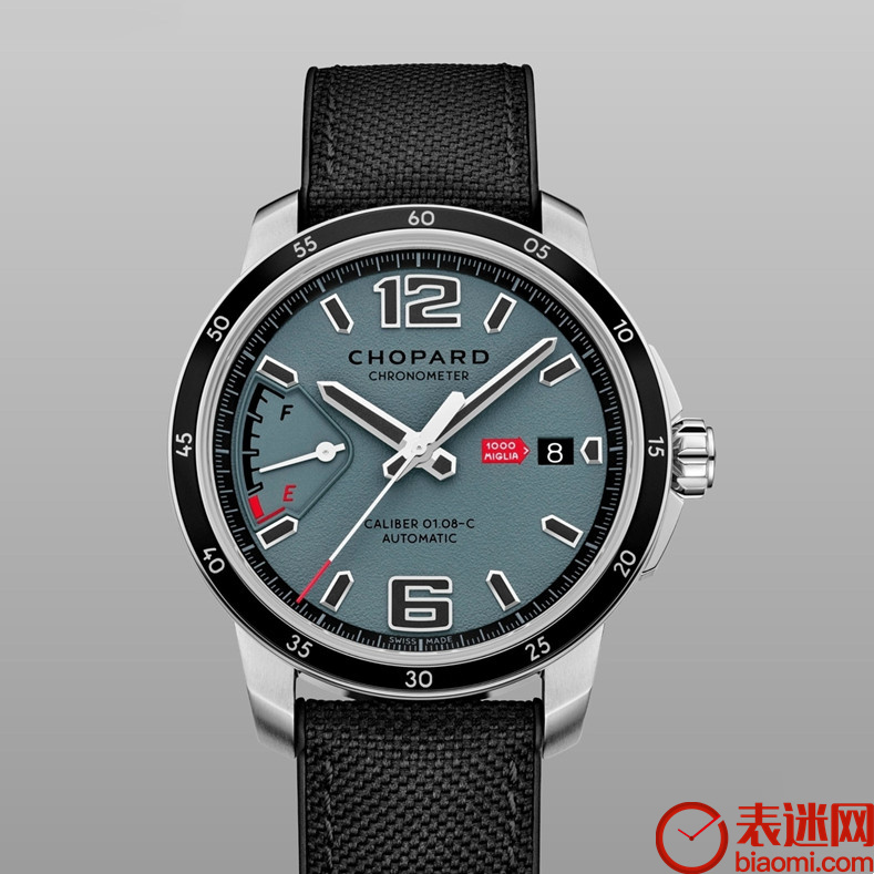 Chopard萧邦推出Mille Miglia GTS Power Control Grigio-Blu灰蓝色腕表 – 2026竞速款