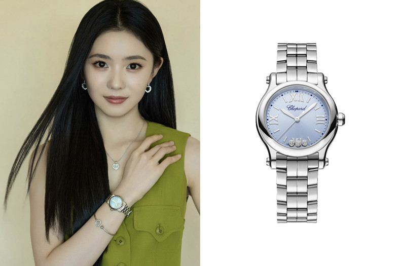 腕间自在，快乐无界 Chopard萧邦品牌大使刘浩存佩戴多款Happy Sport系列腕表 诠释新生代风尚