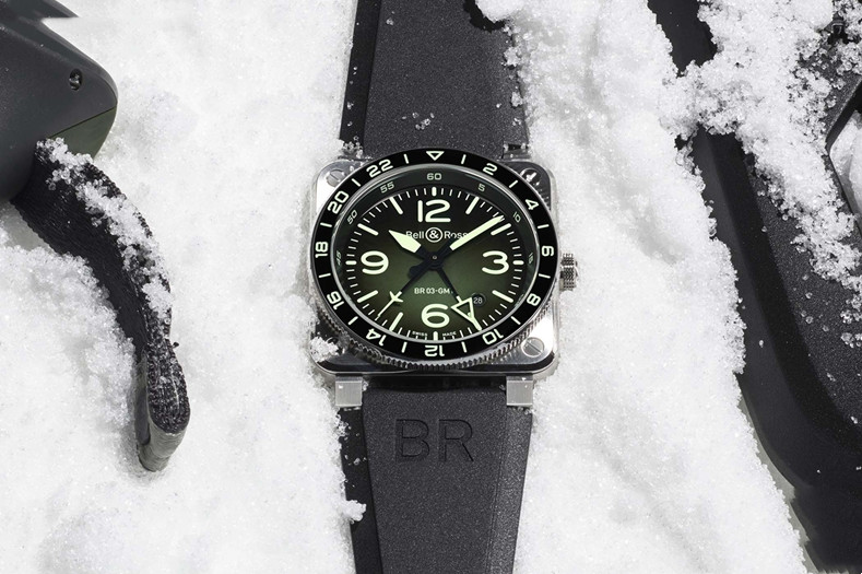 柏莱士推出BR-03 GMT Green Lum限量版腕表